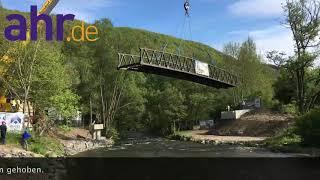 Die neue Ahrbrücke bei Ahrbrück