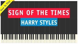 Harry Styles - Sign Of The Times - Piano Cover (How To Play Tutorial)