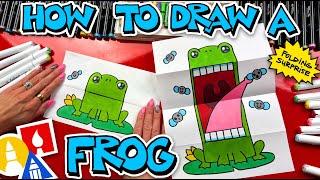 How To Draw A Frog Folding Surprise