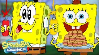 SpongeBob KOCHT 60 Minuten lang  | SpongeBob Schwammkopf