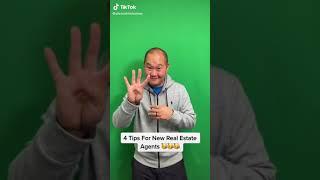 Four Tips For New Real Estate Agents | How To Be A Successful Real Estate Agent | #shorts