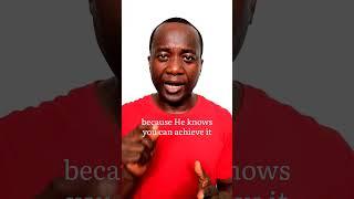God gave you that dream because He knows you can achieve it. So, keep going.