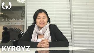 WIKITONGUES: Aigul speaking Kyrgyz