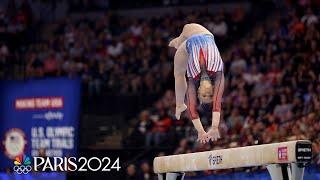 Jade Carey makes it look EFFORTLESS to earn second Olympics berth | NBC Sports