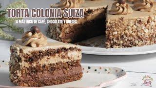 SWISS COLONIA CAKE the RICHEST of COFFEE, CHOCOLATE AND WALNUTS | elu sweets