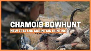 BOWHUNTING CHAMOIS IN NEW ZEALAND  MOUNTAIN HUNTING WITH THE BOW 