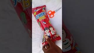 School Box part 2 Free gift inside  snacks unboxing #unboxing #snacks #shorts