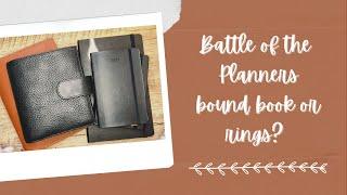 Battle of the Planners | Bound Book or Rings?