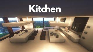 Minecraft: Modern Kitchen Tutorial