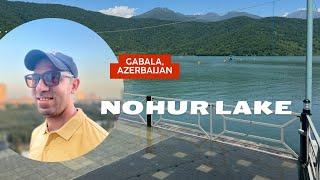 Nohur Lake Gabala Azerbaijan 4K walking tour / Габала Азербайджан 4K переходный тур