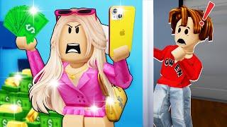 ROBLOX Brookhaven RP: My Step Sister is Spoiled Girl | Gwen Gaming Roblox