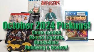 Retro-Carded Quicksilver Unboxing! - October 2024 Pickups with GreymanX6!