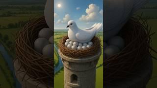 The Nest Burned… But Hope Remained | Emotional Pigeon Story | Heart-Touching Animated #viralshorts