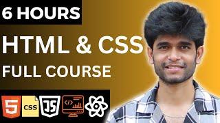  Master HTML and CSS in 6 Hours | HTML and CSS full Course 2024 | Html and CSS full Tutorial 2024