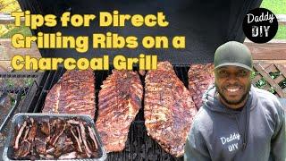 How to Direct Grill Ribs on a Charcoal Grill