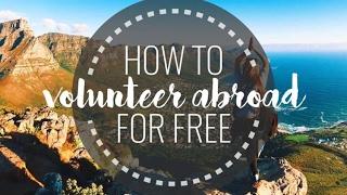 How to volunteer abroad for free volunteer  volunteer experience