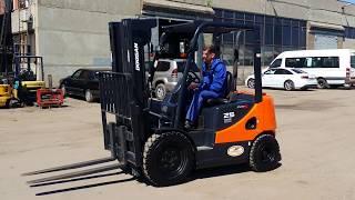 2,5 т., Doosan D25S-5, вилочный дизельный погрузчик дусан