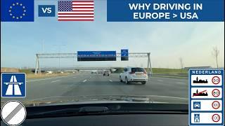 Here’s WHY Driving in Europe is BETTER than America | An American’s Perspective!