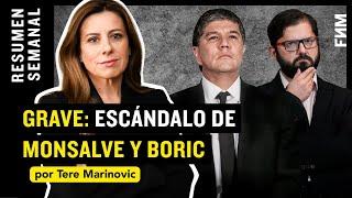 GRAVE: Escándalo de MONSALVE Y BORIC | Por Tere Marinovic.