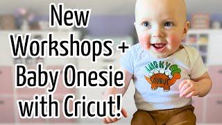 DIY Alex Workshops + St. Patrick’s Day Cricut Onesie with HTV