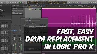 Fast Easy Drum Replacement in Logic Pro X - Rob Mayzes - Warren Huart: Produce Like A Pro