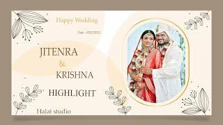 JITENRA + KRISHNA  WEDDING   HIGHLIGHTS  2024