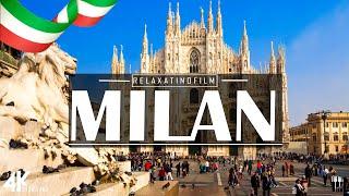 Beautiful Milan 4K • Relaxing Italian Music, Instrumental Romantic • Video 4K UltraHD