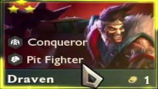 Is this man giving ugly or daddy? I got Draven 4-star with Conqueror 6 and he carried HARD.