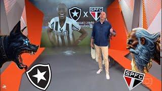 GLOBO ESPORTE/ BOTAFOGO X SÃO PAULO PELA LIBERTADORES 2024.