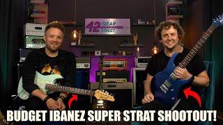 Ibanez budget beginner rock guitar shootout: AZES40 vs GRG121SP with Leigh Fuge at #42GSFour!