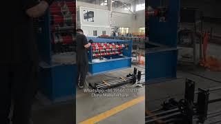 China metal roof plate roll forming machine factory, welcome to contact me #rollforming #design