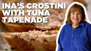 Ina Garten's Crostini with Tuna Tapenade | Barefoot Contessa | Food Network