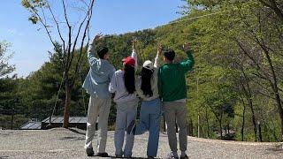 유운부부의 Spring camp (봄캠핑ㅣ아우내 관광농원 캠핑장ㅣ프리미엄ㅣ개별화장실ㅣ개별샤워실)