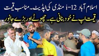 I-12 Cow Mandi Islamabad 2025 - Qurbani 2025 - Bakra Mandi 2025 - Cow Mandi - Live Bargaining