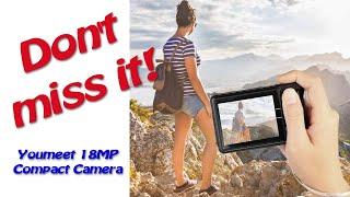 Youmeet 18MP Compact Camera