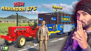 New Mahindra 575 & Tralla  | FS25 | Happy Goldsmith