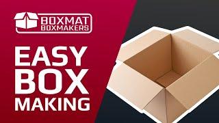 Boxmat Boxmakers | Machines for short run production corrugated cardboard boxes