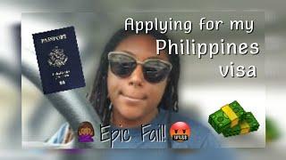 The Visa Chronicles | What I had to do to get my Philippines Visa || Black & unPhinisheD