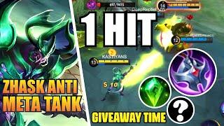 1 HIT CRAZY DAMAGE ZHASK TANK KILLER | ZHASK REVAMP 2022 GAMEPLAY BEST BUILD TERSAKIT TOP 1 GLOBAL