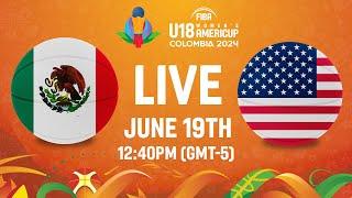 Mexico v USA | Full Basketball Game | FIBA U18 Women's AmeriCup 2024