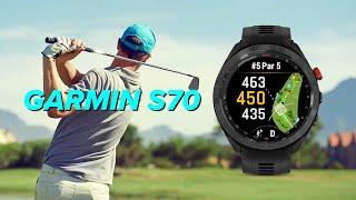 Garmin Golfuhr im Test: Ist die neue Approach S70 die Beste? Virtueller Caddy | GPS | Fitness