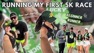 COUCH TO 5K | Running my first 5k race as a BEGINNER runner + race day tips