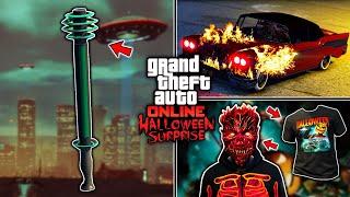 NEW Halloween SHOCKER WEAPON Unlock, NEW Events, UFO ABDUCTION, GTA 5 2024 (GTA Online Update)