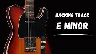 Groovy Ballad Guitar Backing Track Jam in E Minor | 85bpm