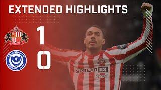 Extended Highlights | Sunderland AFC 1 - 0 Portsmouth FC