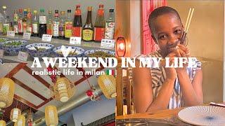 Life In Italy #1 | Realistic Weekend In My Life: Chinese Hotpot, Unboxing, Groceries| Desire Uba