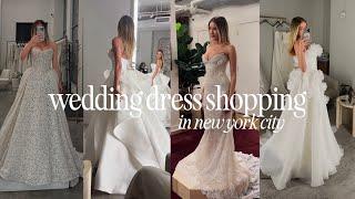 Wedding Dress Shopping in NYC (vlog)