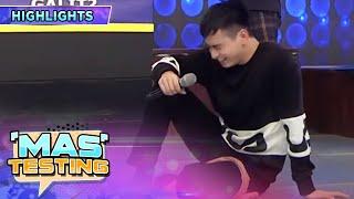 Jairus gets dizzy in his FUNishment | It’s Showtime Mas Testing