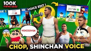 How to Voiceover for Chop and Shinchan in GTA 5 Videos (Full Tutorial)