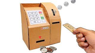 How To Make a Simple ATM Machine | Mini Working ATM Machine | DIY ATM Machine